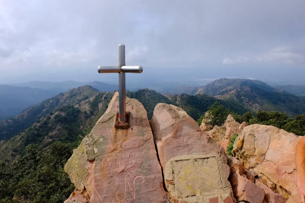 cima pico de espadan ruta